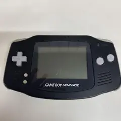 【ジャンク】ゲームボーイアドバンス　ブラック　本体　8＊114