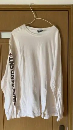 B*す様 インディペンデント ロングスリーブ Tシャツ ホワイトのサムネイル