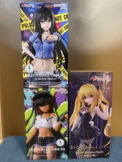 ToLOVEるダークネス フィギュアセット 古手川唯 結城美柑 金色の闇