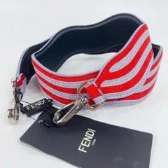 フェンディ　FENDI　ストラップユー ストライプ ショルダーストラップ レザー