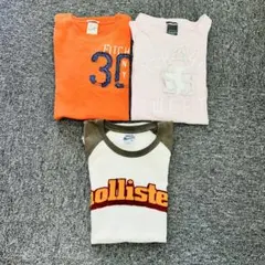 アバクロ ホリスター Tシャツ ノースリーブ 3枚セット まとめ売り M メンズのサムネイル