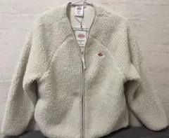 DANTON ダントン　ボアジャケット　フリースジャケット　ベージュ　レディース