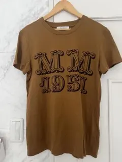 【Max Mara】ロゴTシャツ MM1951 ブラウン 半袖 レディースのサムネイル