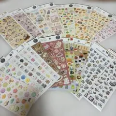 セリア sticker Selection 18枚セット