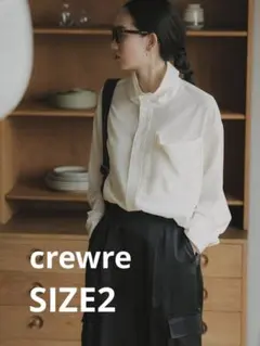 crewre ビッグポケットハイネックブラウス　size2