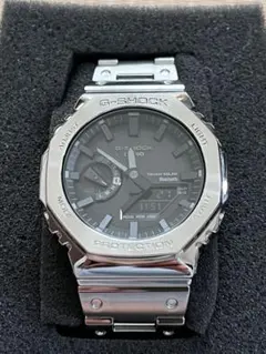 美品 G-SHOCK GM-B2100D-1AJF 電波ソーラー箱・保証書・タグ Gショック】フルメタル / スマートフォンリンク＆タフソーラー