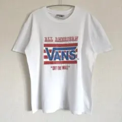 【希少】VANS　半袖カットソー　90sビンテージ　Mサイズ　着用感L相当