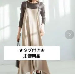 25SS spick&span フロッキードットキャミサロペット web限定36 - メルカリ