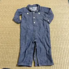 ベビーギャップ デニムロンパース 80cm