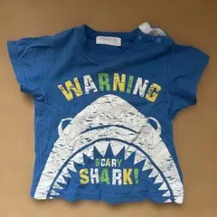 CROISSANCE BEBE サメ Tシャツ90センチブルー半袖のサムネイル