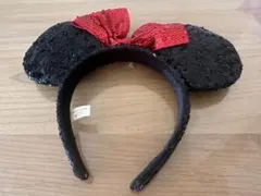 ミニーマウス スパンコールカチューシャ