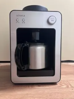 ほぼ未使用 siroca シロカ コーヒーメーカー ホワイト SC-A112LX