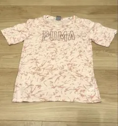 PUMA プーマ　半袖 レディース　Tシャツ XS ピンク模様あり