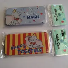 ★ディズニー★ダンボ★スライド缶★新品★