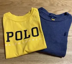 【ラルフローレン】長袖・半袖Tシャツ 2点まとめ売り 訳あり