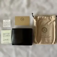 【美品】ガンゾ　コードバン　財布