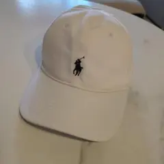 Polo キャップ ホワイト