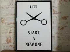 アートポスター　Let's Start a New One