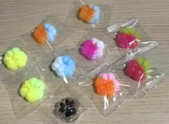 ぷにぷに ミニ スクイーズ✩.*˚肉球 10個