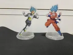 ドラゴンボール　アクリルスタンド　孫悟空　ベジータ　一番くじ