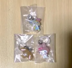 サンリオキャラクターズ ゆるっとめじるしアクセサリー　ウサハナ マイメロ