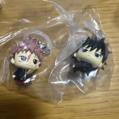 呪術廻戦　めじるしアクセサリー　虎杖悠仁　伏黒恵　2個セット