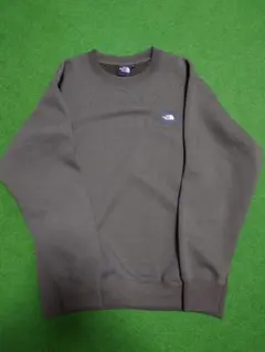 ノースフェイス　スウェット　カーキー