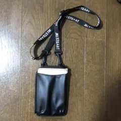 JILL STUART ブラック スマホショルダーバッグ