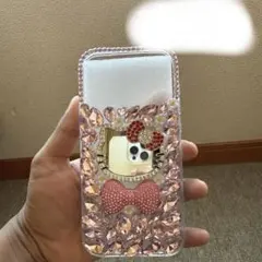 ハローキティデザインのストーン装飾17promaxケース引 sale