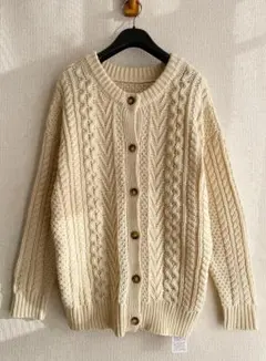 ★送料込み★未使用★FREAK'S STORE　ケーブルニットカーディガン♪