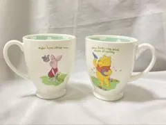 お値下げ↘︎〈未使用品〉Disneyくまのプーさん カップ2客まとめ売り