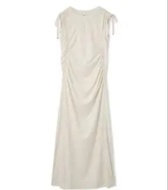 fray.id PUMA パイピングデザインギャザーカットドレス