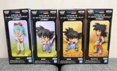 ドラゴンボール ワールドコレクタブルフィギュア 少年期編 悟空 ブルマ ヤムチャ