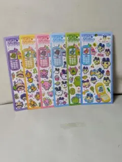 ✴平成はっぴーフォン✴ ♡たまごっち♡【全6種】☆コンプリート☆カミオジャパン