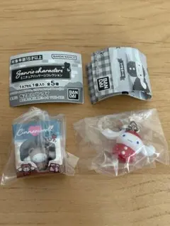 サンリオ　シナモン　いちごめじるしアクセサリー　ミニチュアパッケージコレクション