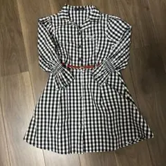 JENNI love★チェック柄ワンピース 130cm