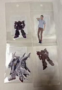 機動戦士ガンダム 閃光のハサウェイ キルケーの魔女 ステッカー 4種セット