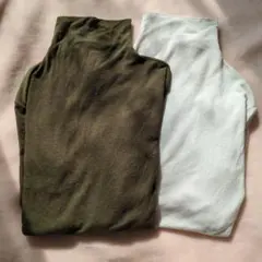 ユニクロ 極暖ヒートテック カシミヤブレンド タートルネックT L レディース