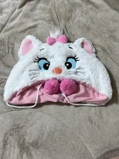 マリーちゃん ディズニー フード付きマフラー おしゃれキャット ファン