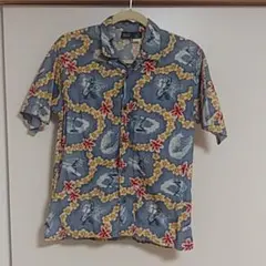 パタロハ　patagonia　キッズ　アロハシャツ 柄シャツ