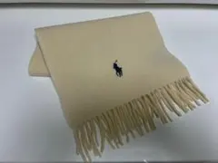 美品　ポロラルフローレン マフラー イタリア製