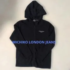 MICHIKO LONDON JEANS パーカー 濃紺レディースL