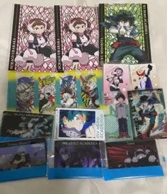 僕のヒーローアカデミア　ヒロアカ　緑谷出久 麗日お茶子 ポストカード スナップ