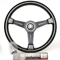 希少 モモ × ダコタ コラボ 当時物 レザーステアリング 36φ 美品 希少 モモ × ダコタ コラボ 当時物 レザーステアリング 36φ 美品