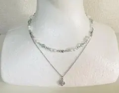 クローバー コア 2連 ネックレス フェアリーグランジ ウィッシュコア 森ガール