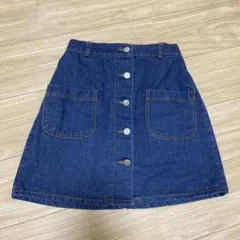 デニムスカート 秋服 サイズM