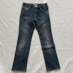 【美品】ANGEL BLUE デニム　ジーパン　140cm 平成レトロのサムネイル