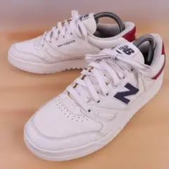 New Balance CT20 スニーカー白赤 US7/25.0cm a325