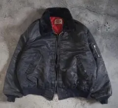 80s USA製　Dickies ディッキーズ フライトジャケットG-1 濃紺のサムネイル