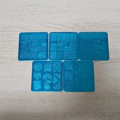 ネイルスタンププレート 5枚セット